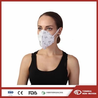 Kaufen Sie hochwertige FFP 2 FFP 3 3-fach Einweg-Ohrbügel-Vlies-Gesichtsmaske mit weißem Atemventil